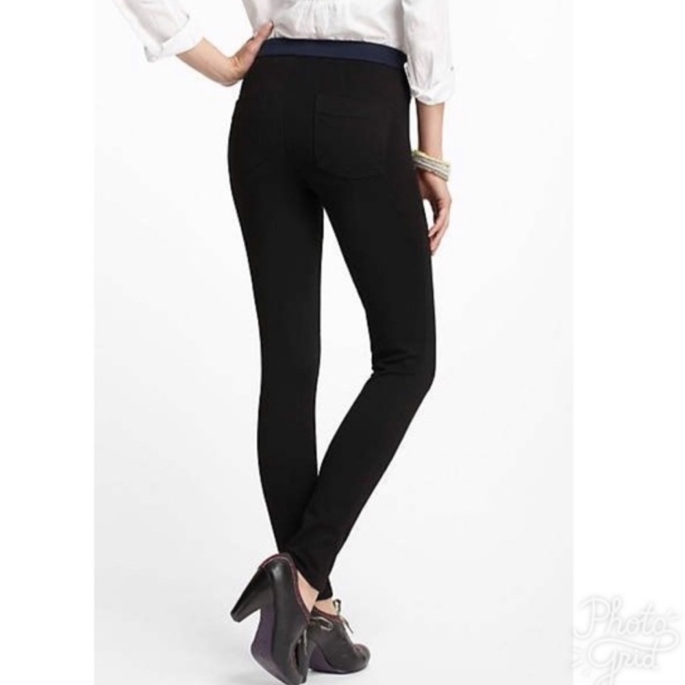 Anthropologie Cartonnier Ponte Black Pants